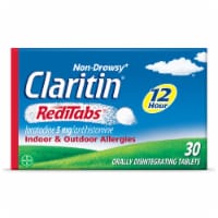 Claritin Non-Drowsy Allergy Relief RediTab Tablets Loratadine 5mg