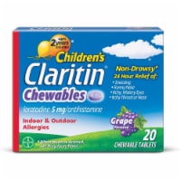 Children's Claritin Grape 24 Hour Allergy Chewables 5mg