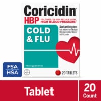 Coricidin® High Blood Pressure Cold & Flu Relief Tablets Perspective: Main