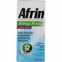 Afrin Allergy Sinus Congestion Relief Nasal Spray Oxymetazoline HCl