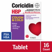 Coricidin® High Blood Pressure Cold & Flu Relief Tablets Perspective: Main