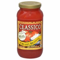 Classico® Creamy Ricotta Pasta Sauce Perspective: Main