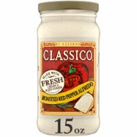 Classico Roasted Red Pepper Alfredo Pasta Sauce