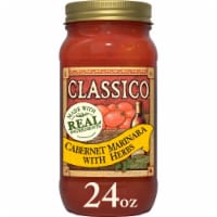Classico Cabernet Marinara with Herbs Pasta Sauce Perspective: Main