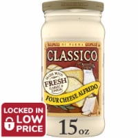Classico Four Cheese Alfredo Spaghetti Pasta Sauce