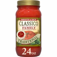 Classico Family Favorites Traditional Smooth & Rich Spaghetti Pasta Sauce Perspective: Main