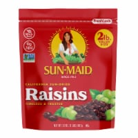 Sun-Maid® California Sun-Dried Raisins Resealble Stand-Up Bag