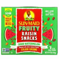 Sun-Maid® Sour Watermelon Golden Raisin Snacks Perspective: Main