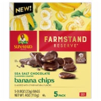 Sun-Maid® Farmstand Reserve Sea Salt Chocolate Banana Chips Perspective: Main