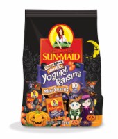 Sunmaid® Halloween Orange & Black Vanilla Yogurt Raisins Mini Snack Packs Perspective: Main