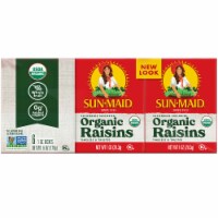 Sun-Maid® Organic California Sun-Dried Raisins Dried Fruit Snack Perspective: Main