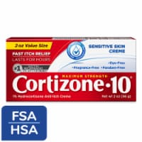 Cortizone 10 Maximum Strength Sensitive Skin Anti-Itch Cream 1% Hydrocortisone Perspective: Main