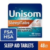 Unisom SleepTabs Sleep-Aid Doxylamine Succinate Tablets