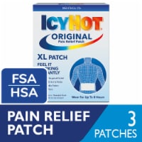 Icy Hot Original XL for Back and Large Areas Pain Relief Patch