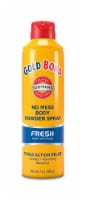 Gold Bond No Mess Fresh Scent with Aloe Body Powder Spray Perspective: Main