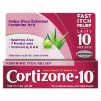 Cortizone-10® Intensive Healing Formula Soothing Aloe Feminine Relief Anti-Itch Creme Perspective: Main