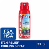 Cortizone 10® Maximum Strength Itch Relief Cooling Spray with Hydrocortisone 1% and Soothing Aloe Perspective: Main