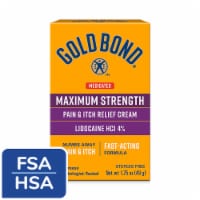 Gold Bond® Medicated Maximum Strength Pain & Itch Relief Cream With Lidocaine
