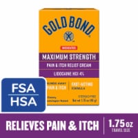 Gold Bond Medicated Pain & Itch Relief Cream With Lidocaine Perspective: Main