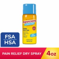 Aspercreme Lidocaine Pain Relief Odor Free Dry Spray