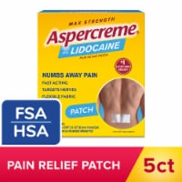 Aspercreme Lidocaine Max Strength Odor Free Patch