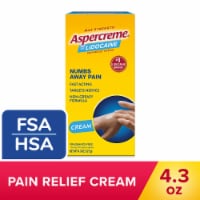 Aspercreme Maximum Strength Lidocaine Pain Relief Cream 4% Lidocaine & Moisturizing Aloe Perspective: Main