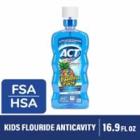 ACT Kids Anticavity Pineapple Punch Fluoride Rinse