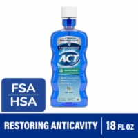 ACT Restoring Anticavity Fluoride With Alcohol Cool Mint Mouthwash