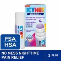Icy Hot® Nighttime Recovery No-Mess Roll-On Pain Relief with 8% Menthol and Relaxing Lavender Scent Perspective: Main