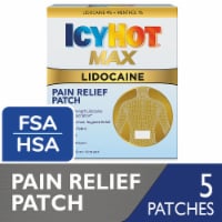 Icy Hot Max Strength Lidocaine Pain Relief Patch