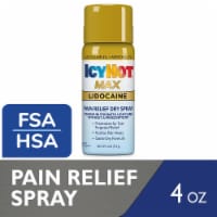 Icy Hot Max Strength Pain Relief Lidocaine Spray