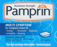 Pamprin Maximum Strength Caplets Perspective: Main