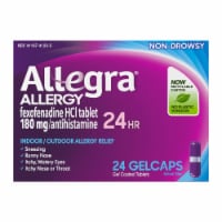 Allegra Non-Drowsy Indoor/Outdoor Allergy Relief Gelcaps