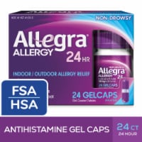 Allegra Non-Drowsy Indoor/Outdoor Allergy Relief Gelcaps