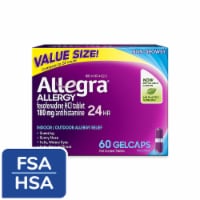 Allegra Adult Non-Drowsy Antihistamine Fast-Acting Allergy Symptom Relief