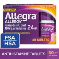 Allegra® 24 HR Non-Drowsy Allergy Tablets
