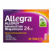 Allegra Adult Non-Drowsy Antihistamine Tablets