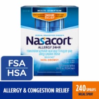 Nasacort 24HR Allergy Nasal Spray for Adults Non-drowsy & Alcohol Free Perspective: Main