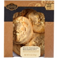 Private Selection Gourmet White Chocolate Macadamia Nut Cookies