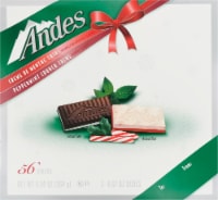 Andes® Holiday Creme de Menthe & Peppermint Crunch Chocolate Thin Mints Perspective: Main