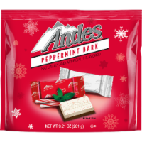Andes® Peppermint Bark Holiday Candy Perspective: Main
