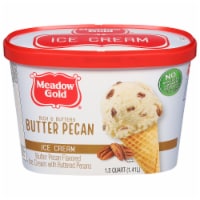 Meadow Gold® Butter Pecan Ice Cream Tub Perspective: Main