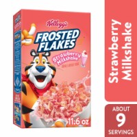 Kellogg's® Frosted Flakes Strawberry Milkshake Cereal Perspective: Main