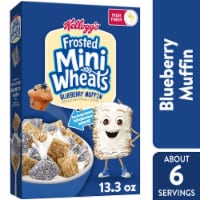 Kellogg's® Frosted Mini-Wheats Blueberry Muffin Cereal Perspective: Main