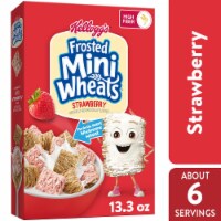 Kellogg's® Frosted Mini-Wheats Strawberry Cereal Perspective: Main