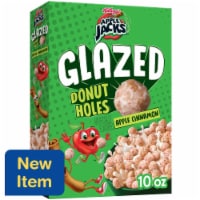 Kellogg's® Apple Jacks Glazed Donut Holes Apple Cinnamon Cereal Perspective: Main