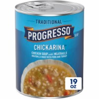 Progresso Traditional Canned Chickarina Soup Perspective: Main