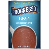 Progresso Tomato with Roasted Red Pepper Soup Perspective: Main