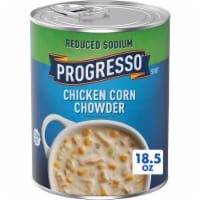 Progresso Reduced Sodium Chicken Corn Chowder Canned Soup Perspective: Main