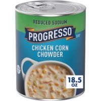 Progresso Reduced Sodium Chicken Corn Chowder Canned Soup Perspective: Main
